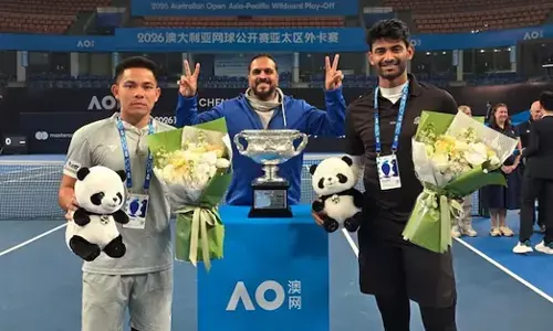 ನಿಕಿ ಪೂಣಚ್ಚರಿಗೆ KSLTAಯಿಂದ 1 ಲಕ್ಷ ರೂ. ನಗದು ಪುರಸ್ಕಾರ