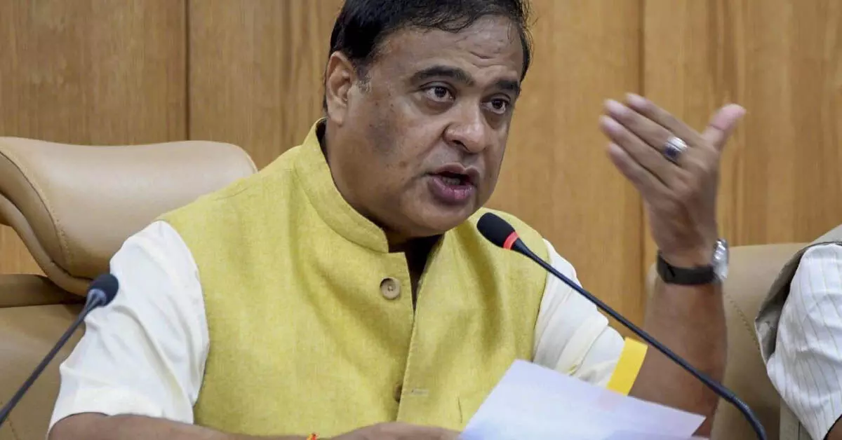 Assam Chief Minister Himanta Biswa Sarma.