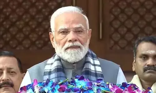 Prime Minister Narendra Modi delivers his customary address ahead of the Winter Session of Parliament.