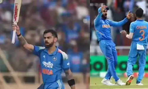 ಸಚಿನ್ ಸಾರ್ವಕಾಲಿಕ ದಾಖಲೆ ಹಿಂದಿಕ್ಕಿದ ಕೊಹ್ಲಿ; ಚಾಹಲ್ ಹಾಸ್ಯಭರಿತ ಅಭಿನಂದನೆ