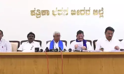 ನಕಲಿ ಜಾತಿ ಪ್ರಮಾಣ ಪತ್ರ ಪ್ರಕರಣ| ರವೀಂದ್ರ ಸ್ವಾಮಿ ವಿರುದ್ಧ ಅಟ್ರಾಸಿಟಿ ಪ್ರಕರಣ ದಾಖಲಿಸಿ ಗಡೀಪಾರು ಮಾಡಬೇಕು: ಮಾರುತಿ ಬೌದ್ಧೆ