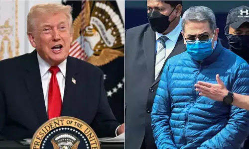 ಹೊಂಡುರಾಸ್‌ ನ ಮಾಜಿ ಅಧ್ಯಕ್ಷರಿಗೆ ಟ್ರಂಪ್ ಕ್ಷಮಾದಾನ: ಅಮೆರಿಕದ ಜೈಲಿನಿಂದ ಬಿಡುಗಡೆ