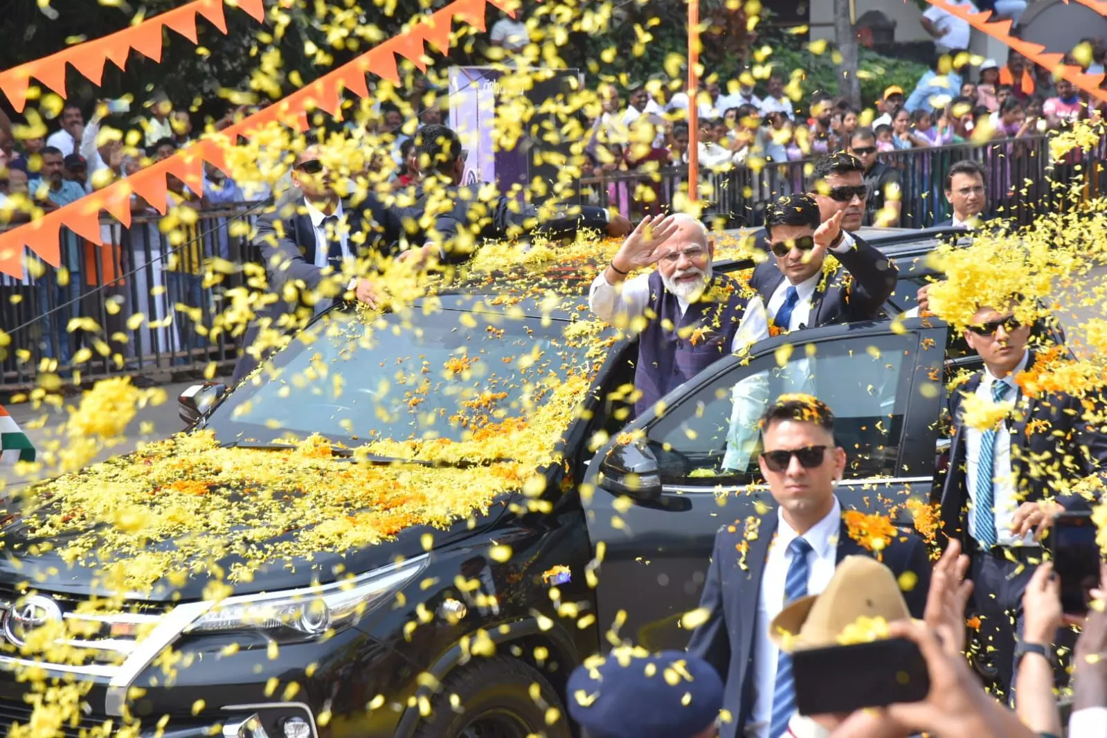 PHOTOS | ಪ್ರಧಾನಿ ನರೇಂದ್ರ ಮೋದಿ ಉಡುಪಿ ಭೇಟಿ