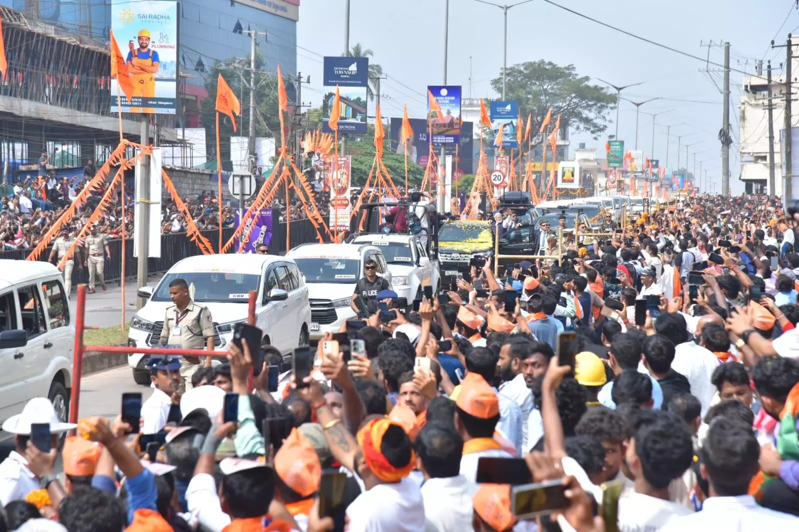 PHOTOS | ಪ್ರಧಾನಿ ನರೇಂದ್ರ ಮೋದಿ ಉಡುಪಿ ಭೇಟಿ
