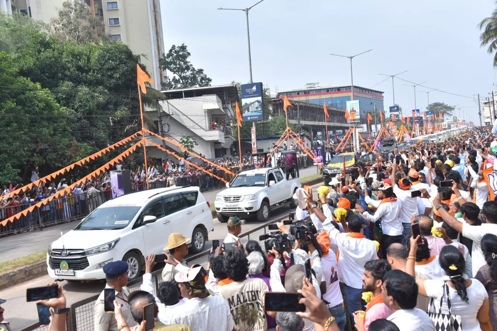 PHOTOS | ಪ್ರಧಾನಿ ನರೇಂದ್ರ ಮೋದಿ ಉಡುಪಿ ಭೇಟಿ