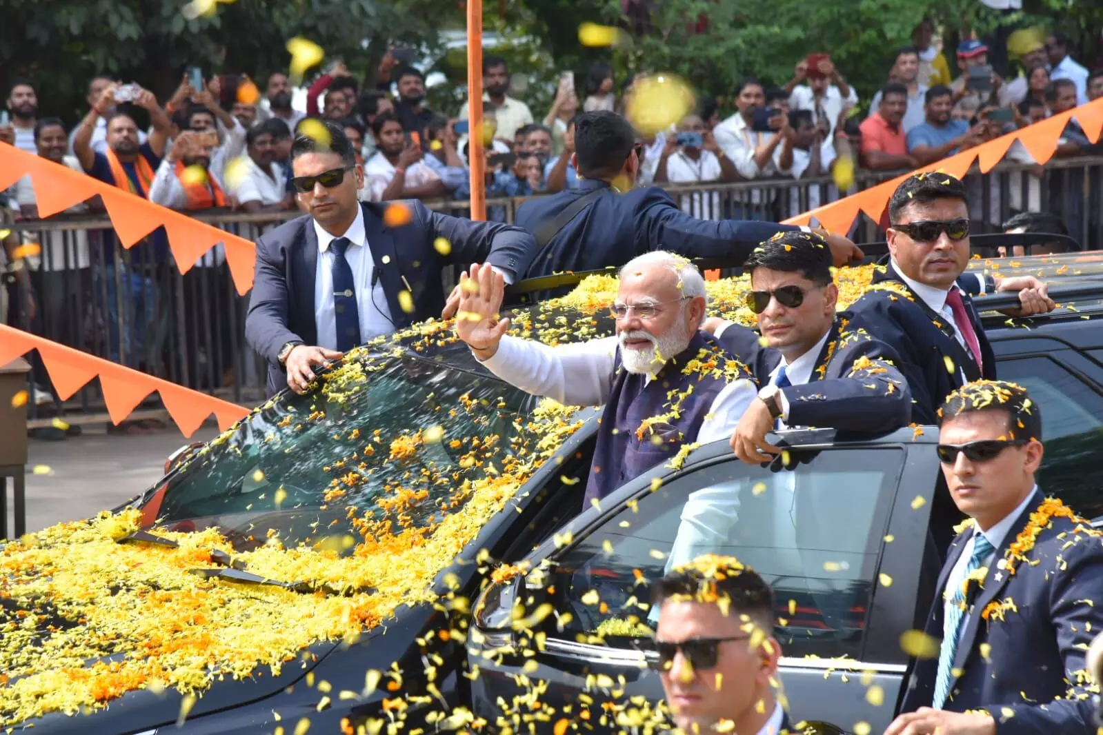 PHOTOS | ಪ್ರಧಾನಿ ನರೇಂದ್ರ ಮೋದಿ ಉಡುಪಿ ಭೇಟಿ