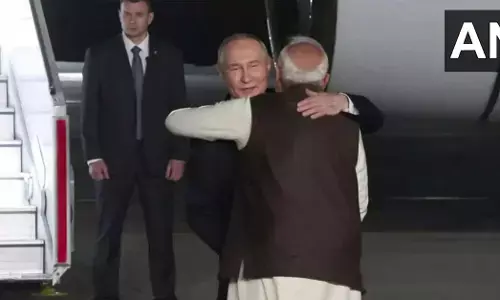 ಭಾರತಕ್ಕೆ ಆಗಮಿಸಿದ ರಶ್ಯ ಅಧ್ಯಕ್ಷ ವ್ಲಾದಿಮಿರ್ ಪುಟಿನ್