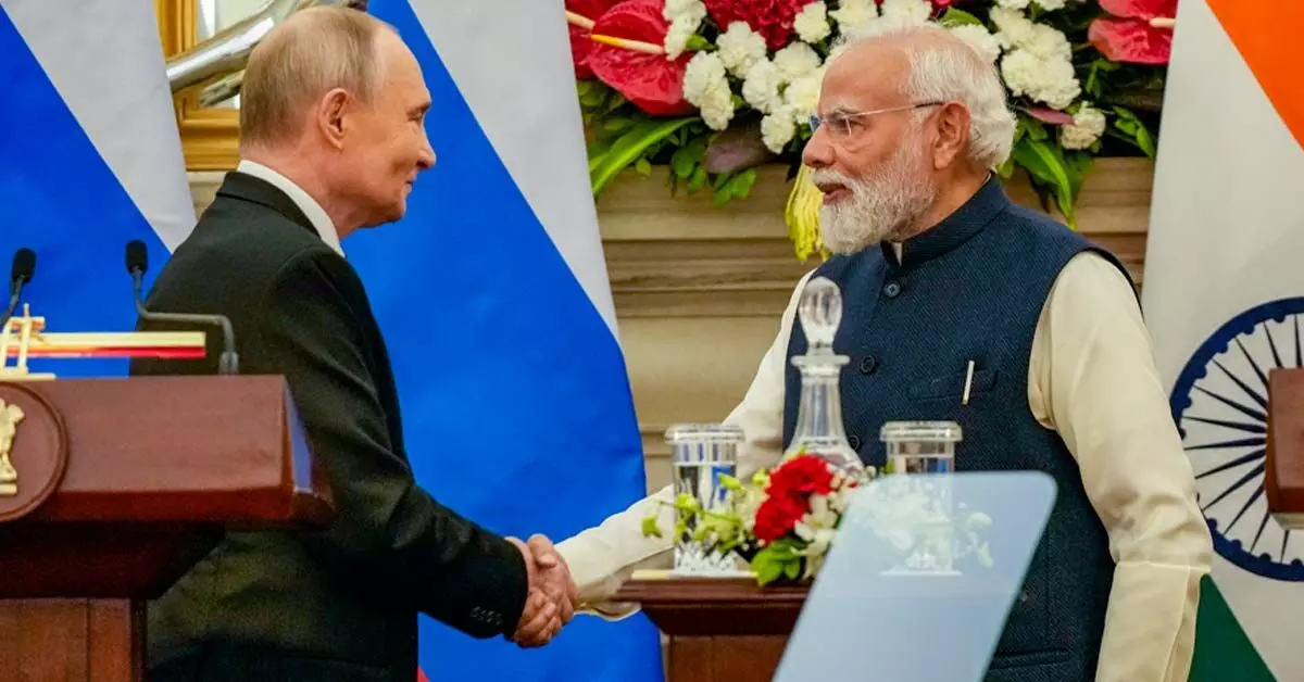 ಭಾರತವು ತಟಸ್ಥವಲ್ಲ, ಅದು ಶಾಂತಿಯ ಪರವಾಗಿದೆ: ಉಕ್ರೇನ್ ಯುದ್ಧ ಕುರಿತು ಪುಟಿನ್‌ಗೆ ಪ್ರಧಾನಿ ಮೋದಿ ಸಂದೇಶ