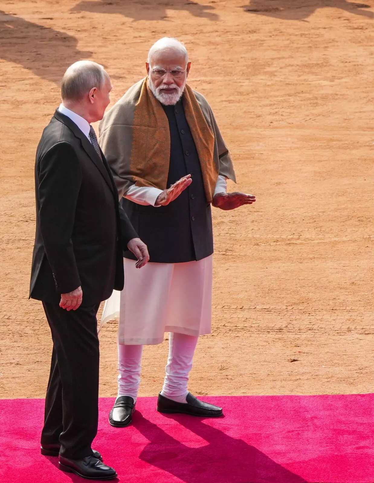 ರಶ್ಯ ಅಧ್ಯಕ್ಷ ಪುಟಿನ್ ಭಾರತ ಭೇಟಿ; ಚಿತ್ರಗಳಲ್ಲಿ ನೋಡಿ