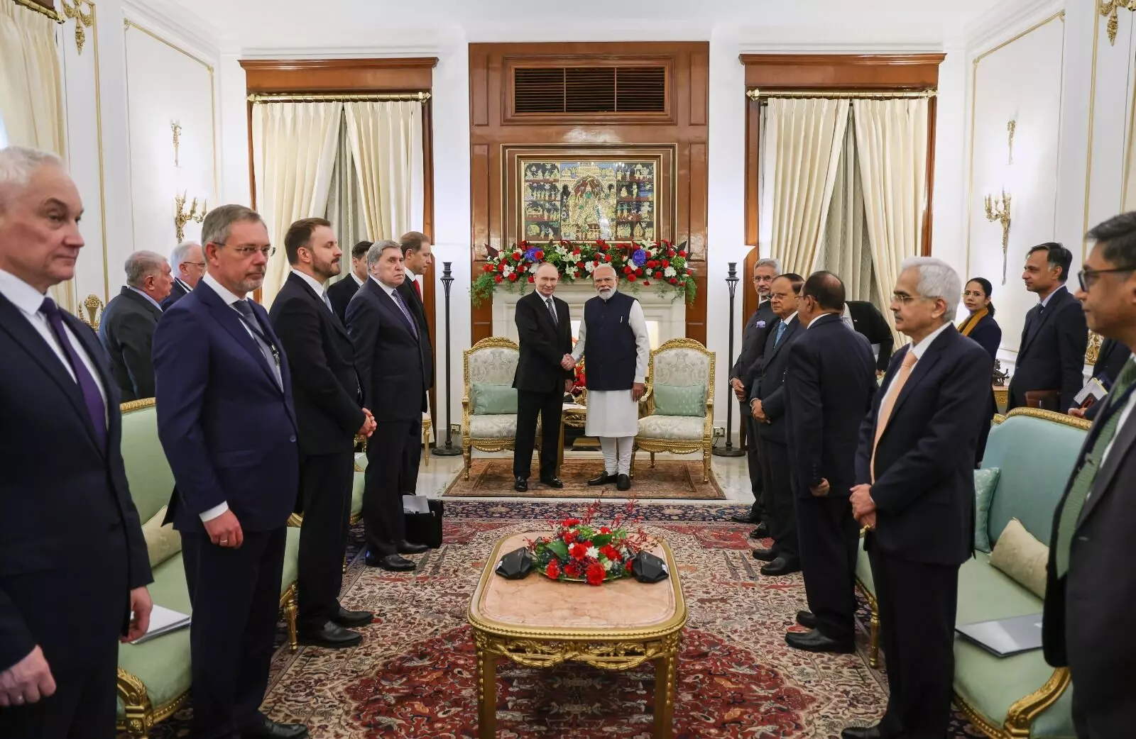 ರಶ್ಯ ಅಧ್ಯಕ್ಷ ಪುಟಿನ್ ಭಾರತ ಭೇಟಿ; ಚಿತ್ರಗಳಲ್ಲಿ ನೋಡಿ