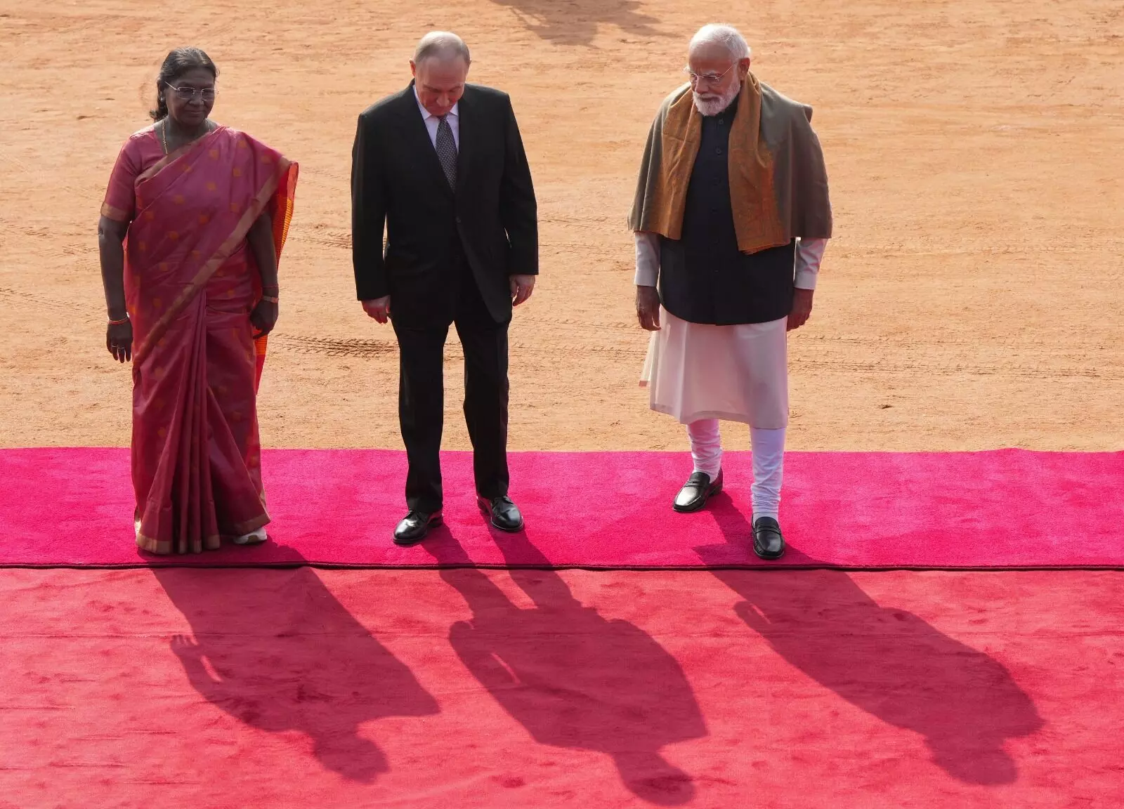 ರಶ್ಯ ಅಧ್ಯಕ್ಷ ಪುಟಿನ್ ಭಾರತ ಭೇಟಿ; ಚಿತ್ರಗಳಲ್ಲಿ ನೋಡಿ