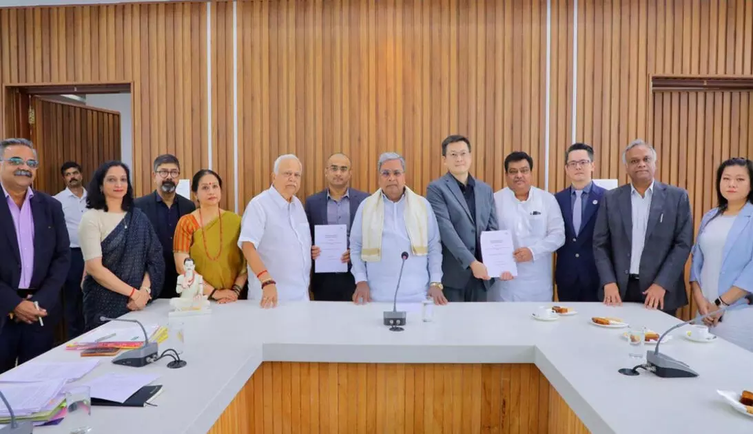 ‘ರಾಜ್ಯದಲ್ಲಿ ಕೈಗಾರಿಕಾ ತಂತ್ರಜ್ಞಾನ ನಾವೀನ್ಯತೆ ಪಾರ್ಕ್ ಸ್ಥಾಪನೆ’; ತೈವಾನ್‍ನ ಅಲಿಜನ್ಸ್ ಗ್ರೂಪ್‍ನಿಂದ 1 ಸಾವಿರ ಕೋಟಿ ರೂ.ಹೂಡಿಕೆ