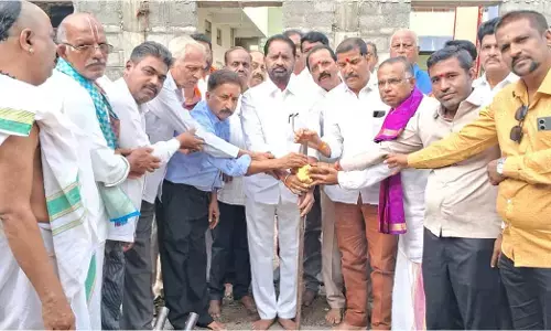 ರಾಯಚೂರು| ಗಾಯತ್ರಿ ಭವನದ ಭೂಮಿ ಪೂಜೆ ನೆರೆವೇರಿಸಿದ ಎಂಎಲ್‌ಸಿ ಎ. ವಸಂತ ಕುಮಾರ್