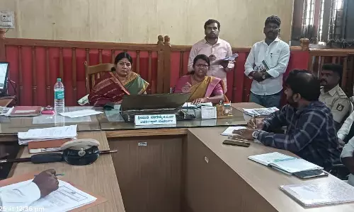 ರೈತರ ವಿಚಾರ ಬಂದಾಗ ಅಧಿಕಾರಿಗಳು ಪ್ರಾಮಾಣಿಕವಾಗಿ ಕಾರ್ಯ ನಿರ್ವಹಿಸಬೇಕು : ಶಾಸಕಿ ಕರೆಮ್ಮ ಜಿ ನಾಯಕ್‌