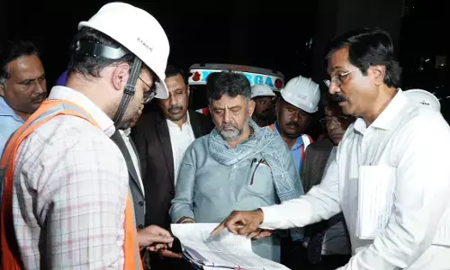 ನಿಗದಿತ ಸಮಯದೊಳಗೆ ನೀಲಿ ಮೆಟ್ರೋ ಮಾರ್ಗ ಪೂರ್ಣಗೊಳಿಸಲು ಡಿ.ಕೆ.ಶಿವಕುಮಾರ್ ಸೂಚನೆ