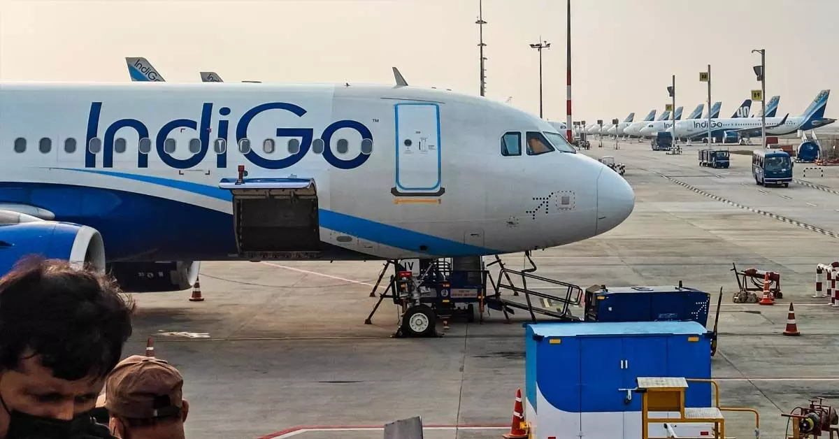 ದೇಶದ ನಾಲ್ಕು ಪ್ರಮುಖ ವಿಮಾನ ನಿಲ್ದಾಣಗಳಲ್ಲಿ 400ಕ್ಕೂ ಹೆಚ್ಚು ಇಂಡಿಗೊ ವಿಮಾನಗಳ ಹಾರಾಟ ರದ್ದು ದೇಶದ ನಾಲ್ಕು ಪ್ರಮುಖ ವಿಮಾನ ನಿಲ್ದಾಣಗಳಲ್ಲಿ 400ಕ್ಕೂ ಹೆಚ್ಚು ಇಂಡಿಗೊ ವಿಮಾನಗಳ ಹಾರಾಟ ರದ್ದು