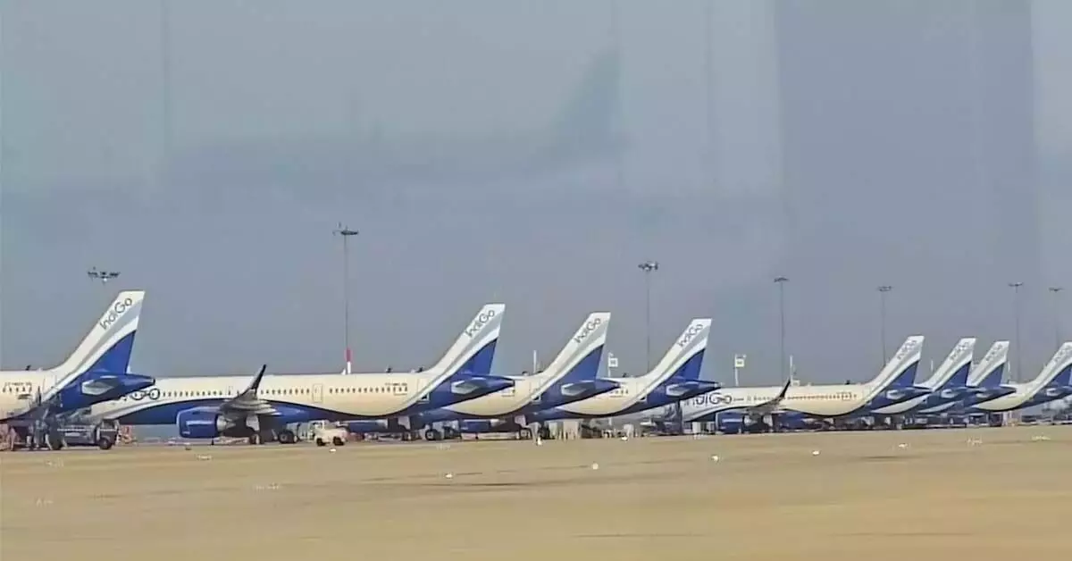 ಮಂಗಳೂರು ಅಂತರರಾಷ್ಟ್ರೀಯ ವಿಮಾನ ನಿಲ್ದಾಣದಲ್ಲಿ 6 ಇಂಡಿಗೊ ವಿಮಾನಗಳ ಹಾರಾಟ ರದ್ದು