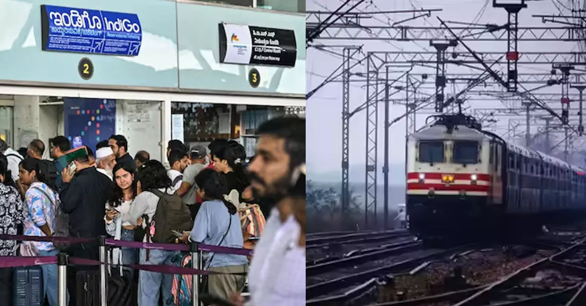 ಹಾರಾಟ ನಡೆಸದ IndiGo | 84 ವಿಶೇಷ ರೈಲುಗಳನ್ನು ಘೋಷಿಸಿದ ಭಾರತೀಯ ರೈಲ್ವೇ