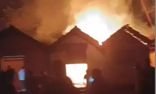 ಬ್ರಹ್ಮಾವರ : ತೆಂಗಿನ ಎಣ್ಣೆ ಮಿಲ್ ನಲ್ಲಿ ಬೆಂಕಿ ಅವಘಡ