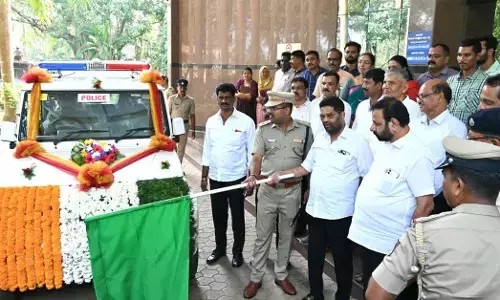 ಉಡುಪಿ | ಎಸ್‌ಸಿಡಿಸಿಸಿ ಬ್ಯಾಂಕ್‌ನಿಂದ ಪೊಲೀಸ್ ಇಲಾಖೆಗೆ ಹೊಸ ಜೀಪ್ ಹಸ್ತಾಂತರ