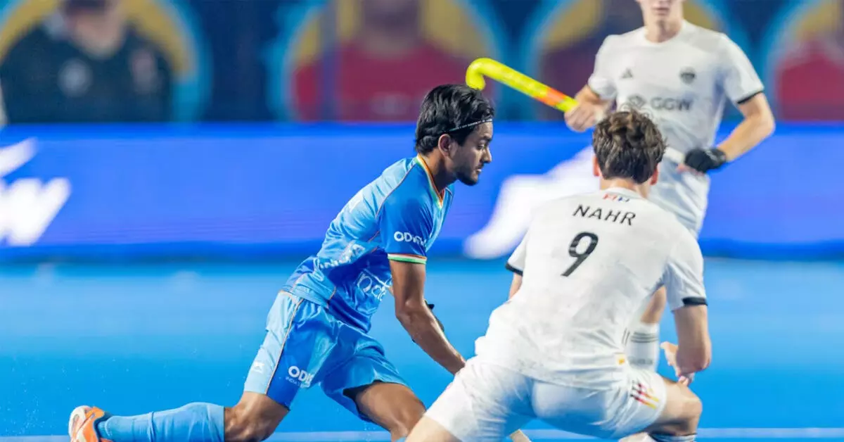 ಜೂನಿಯರ್ ಹಾಕಿ ವಿಶ್ವಕಪ್ ಟೂರ್ನಿ: ಏಳು ಬಾರಿಯ ಚಾಂಪಿಯನ್ ಜರ್ಮನಿ ಫೈನಲ್ ಗೆ, ಭಾರತಕ್ಕೆ ಸೋಲು ಜೂನಿಯರ್ ಹಾಕಿ ವಿಶ್ವಕಪ್ ಟೂರ್ನಿ: ಏಳು ಬಾರಿಯ ಚಾಂಪಿಯನ್ ಜರ್ಮನಿ ಫೈನಲ್ ಗೆ, ಭಾರತಕ್ಕೆ ಸೋಲು