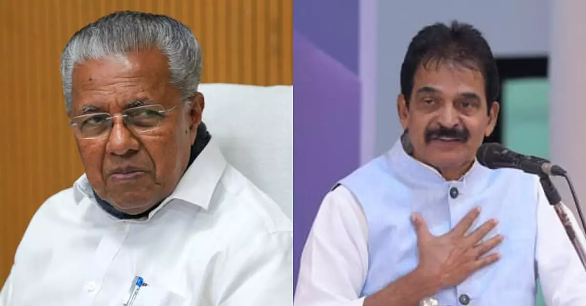 ಚರ್ಚೆಗೆ ನಾನೂ ಸಿದ್ಧ; ದಿನಾಂಕ, ಸಮಯ ನಿಗದಿಗೊಳಿಸಿ: ಕೆ.ಸಿ. ವೇಣುಗೋಪಾಲ್ಗೆ ಪಿಣರಾಯಿ ವಿಜಯನ್ ಸವಾಲು ಚರ್ಚೆಗೆ ನಾನೂ ಸಿದ್ಧ; ದಿನಾಂಕ, ಸಮಯ ನಿಗದಿಗೊಳಿಸಿ: ಕೆ.ಸಿ. ವೇಣುಗೋಪಾಲ್ಗೆ ಪಿಣರಾಯಿ ವಿಜಯನ್ ಸವಾಲು