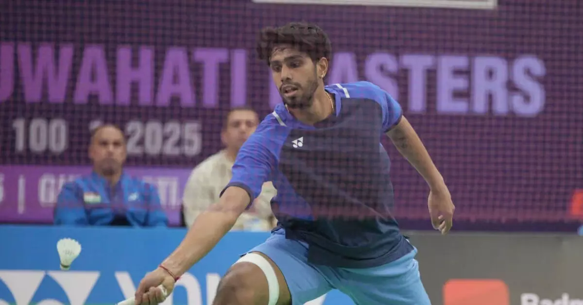 ಗುವಾಹಟಿ ಮಾಸ್ಟರ್ಸ್ ಬ್ಯಾಡ್ಮಿಂಟನ್ ಟೂರ್ನಮೆಂಟ್: ಸಂಸ್ಕಾರ್ ಸಾರಸ್ವತ್ ಗೆ ಸಿಂಗಲ್ಸ್ ಪ್ರಶಸ್ತಿ, ತನ್ವಿ ಶರ್ಮಾ ರನ್ನರ್- ಅಪ್ ಗುವಾಹಟಿ ಮಾಸ್ಟರ್ಸ್ ಬ್ಯಾಡ್ಮಿಂಟನ್ ಟೂರ್ನಮೆಂಟ್: ಸಂಸ್ಕಾರ್ ಸಾರಸ್ವತ್ ಗೆ ಸಿಂಗಲ್ಸ್ ಪ್ರಶಸ್ತಿ, ತನ್ವಿ ಶರ್ಮಾ ರನ್ನರ್- ಅಪ್