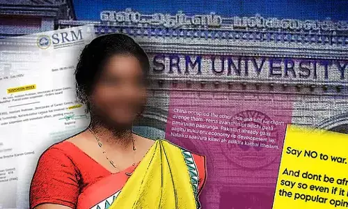 How an internal leak targeted a Chennai professor for anti-war posts