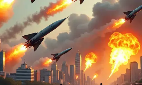 ಉಕ್ರೇನ್ ಮೇಲೆ ಡ್ರೋನ್, ಕ್ಷಿಪಣಿ ಮಳೆಗರೆದ ರಶ್ಯ: 8 ಮಂದಿಗೆ ಗಾಯ