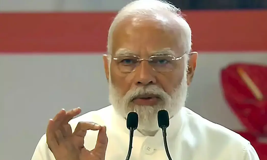 ವಂದೇಮಾತರಂ ಗೀತೆ ಮುಸ್ಲಿಮರನ್ನು ಪ್ರಚೋದಿಸಬಹುದು ಎಂದು ನೆಹರೂ ಹೇಳಿದ್ದರು: ಪ್ರಧಾನಿ ಮೋದಿ ಆರೋಪ