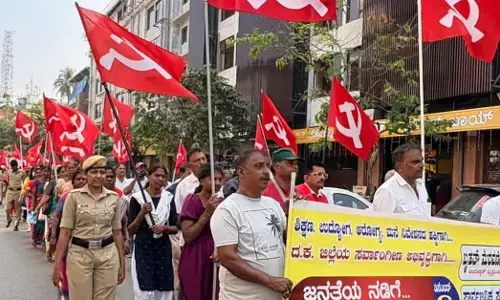 ʼಜನತೆಯ ನಡಿಗೆ ಉತ್ತಮ ಬದುಕಿನ ಕಡೆಗೆʼ: ದ.ಕ.ಜಿಲ್ಲೆಯ ಜ್ವಲಂತ ಸಮಸ್ಯೆಗಳ ಪರಿಹಾರಕ್ಕೆ ಆಗ್ರಹಿಸಿ ಸಿಪಿಎಂ ರ‍್ಯಾಲಿ