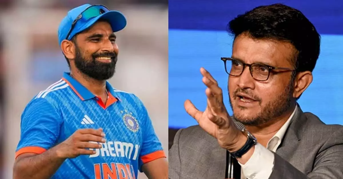 ಮುಹಮ್ಮದ್ ಶಮಿ ಭಾರತ ತಂಡದ ಪರ ಆಡಲು ಏಕೆ ಸಾಧ್ಯವಿಲ್ಲ?: ಅಜಿತ್ ಅಗರ್ಕರ್ ರನ್ನು ಪ್ರಶ್ನಿಸಿದ ಸೌರವ್ ಗಂಗುಲಿ ಮುಹಮ್ಮದ್ ಶಮಿ ಭಾರತ ತಂಡದ ಪರ ಆಡಲು ಏಕೆ ಸಾಧ್ಯವಿಲ್ಲ?: ಅಜಿತ್ ಅಗರ್ಕರ್ ರನ್ನು ಪ್ರಶ್ನಿಸಿದ ಸೌರವ್ ಗಂಗುಲಿ