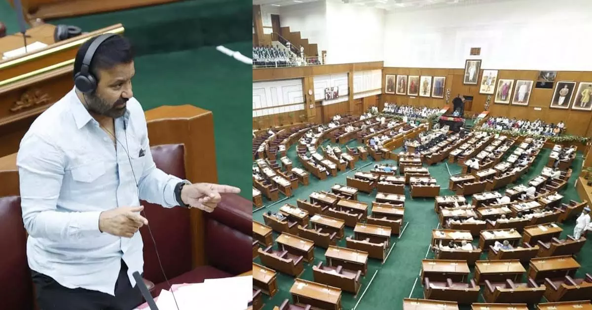 ವಿಧಾನಸಭೆಯಲ್ಲಿ ಕೈಕೊಟ್ಟ ಮೈಕ್: ಕಲಾಪಕ್ಕೆ ಅಡ್ಡಿ