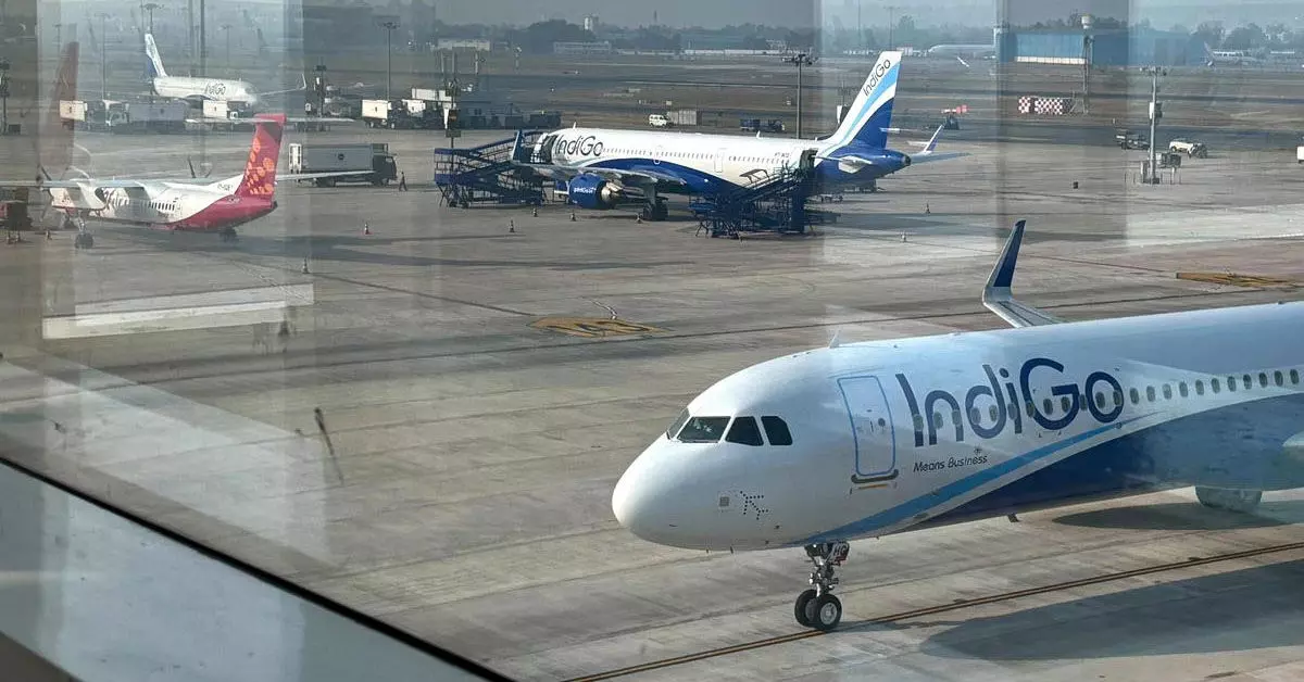 ಇಂಡಿಗೊ ಬಿಕ್ಕಟ್ಟು | ಬೆಂಗಳೂರಿನಿಂದ 61 ವಿಮಾನ ಯಾನಗಳು ರದ್ದು ಇಂಡಿಗೊ ಬಿಕ್ಕಟ್ಟು | ಬೆಂಗಳೂರಿನಿಂದ 61 ವಿಮಾನ ಯಾನಗಳು ರದ್ದು