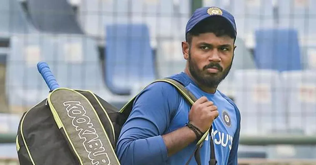 ಟಿ20 ವಿಶ್ವಕಪ್ ನಿಂದ ಸಂಜು ಸ್ಯಾಮ್ಸನ್ ಹೊರಗೆ? ಟಿ20 ವಿಶ್ವಕಪ್ ನಿಂದ ಸಂಜು ಸ್ಯಾಮ್ಸನ್ ಹೊರಗೆ?