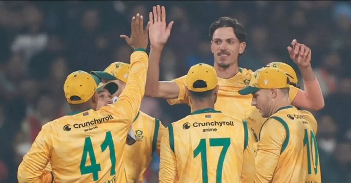 Ind Vs SA T20 | ತಿಲಕ್ ವರ್ಮಾ ಹೋರಾಟ ವ್ಯರ್ಥ; ದಕ್ಷಿಣ ಆಫ್ರಿಕಾಕ್ಕೆ 51 ರನ್ ಗಳ ಜಯ Ind Vs SA T20 | ತಿಲಕ್ ವರ್ಮಾ ಹೋರಾಟ ವ್ಯರ್ಥ; ದಕ್ಷಿಣ ಆಫ್ರಿಕಾಕ್ಕೆ 51 ರನ್ ಗಳ ಜಯ