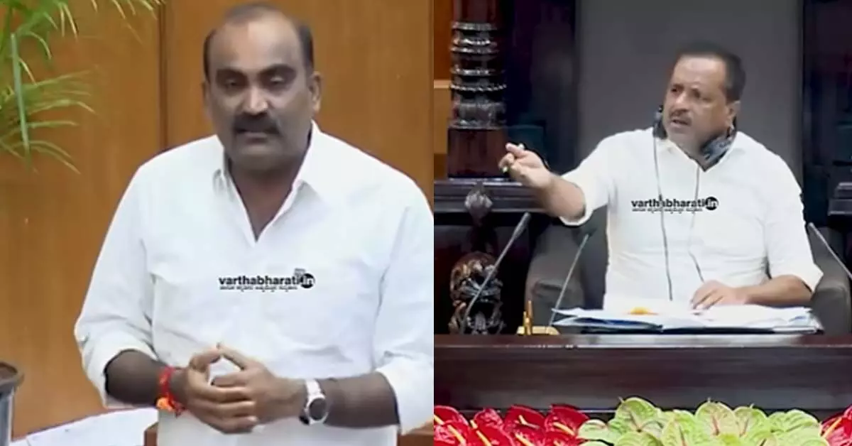 ಪೀಠಕ್ಕೆ ಗೌರವ ನೀಡಿ ನಾನು ಮೌನವಾಗಿದ್ದೆ: ಸ್ಪೀಕರ್ ಯು.ಟಿ.ಖಾದರ್ ವಿರುದ್ಧ ಶಾಸಕ ಯಶ್ಪಾಲ್ ಸುವರ್ಣ ಟೀಕೆ ಪೀಠಕ್ಕೆ ಗೌರವ ನೀಡಿ ನಾನು ಮೌನವಾಗಿದ್ದೆ: ಸ್ಪೀಕರ್ ಯು.ಟಿ.ಖಾದರ್ ವಿರುದ್ಧ ಶಾಸಕ ಯಶ್ಪಾಲ್ ಸುವರ್ಣ ಟೀಕೆ