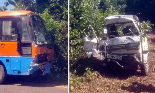 Vitla | ಬಸ್-ಕಾರು ಮುಖಾಮುಖಿ ಢಿಕ್ಕಿ: ಓರ್ವ ಮೃತ್ಯು, ಇಬ್ಬರು ಗಂಭೀರ