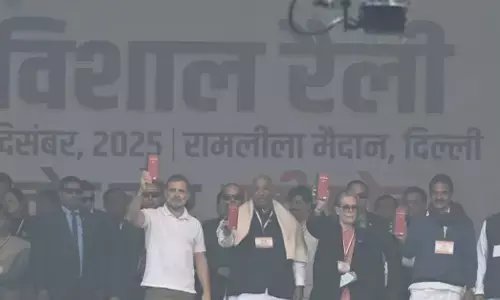 ಸತ್ಯ–ಅಹಿಂಸೆಯೊಂದಿಗೆ ಮೋದಿ–RSS ಸರ್ಕಾರದ ವಿರುದ್ಧ ಹೋರಾಟ: ರಾಹುಲ್ ಗಾಂಧಿ