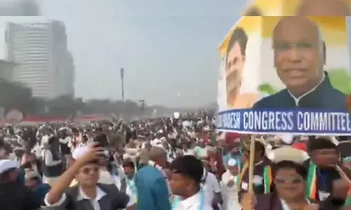 ಕಾಂಗ್ರೆಸ್‌ನ ‘ವೋಟ್ ಚೋರಿ’ ರ್‍ಯಾಲಿಗೆ ಮುನ್ನ ವಿವಾದಾತ್ಮಕ ಘೋಷಣೆಗಳನ್ನು ಟೀಕಿಸಿದ ಬಿಜೆಪಿ