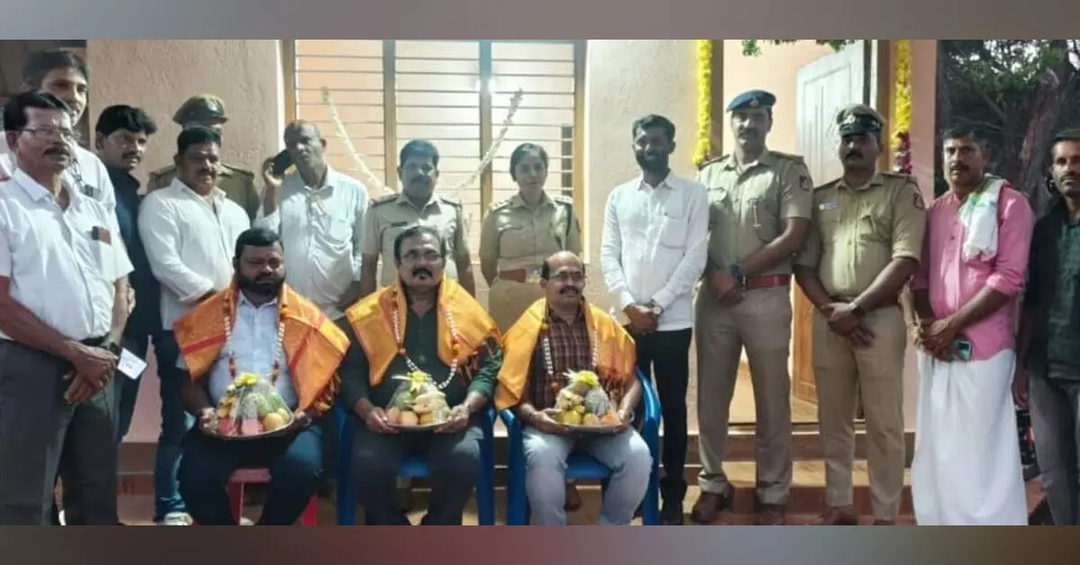 ಕಾರ್ಕಳ | ಪೊಲೀಸ್ ಚೆಕ್ ಪೋಸ್ಟ್ ಉದ್ಘಾಟನೆ ಕಾರ್ಕಳ | ಪೊಲೀಸ್ ಚೆಕ್ ಪೋಸ್ಟ್ ಉದ್ಘಾಟನೆ