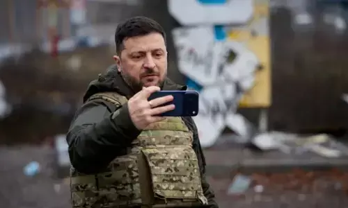 ನೇಟೋ ಗುರಿಯನ್ನು ಕೈಬಿಡಲು ಉಕ್ರೇನ್ ಸಿದ್ಧ: ಝೆಲೆನ್‍ಸ್ಕಿ
