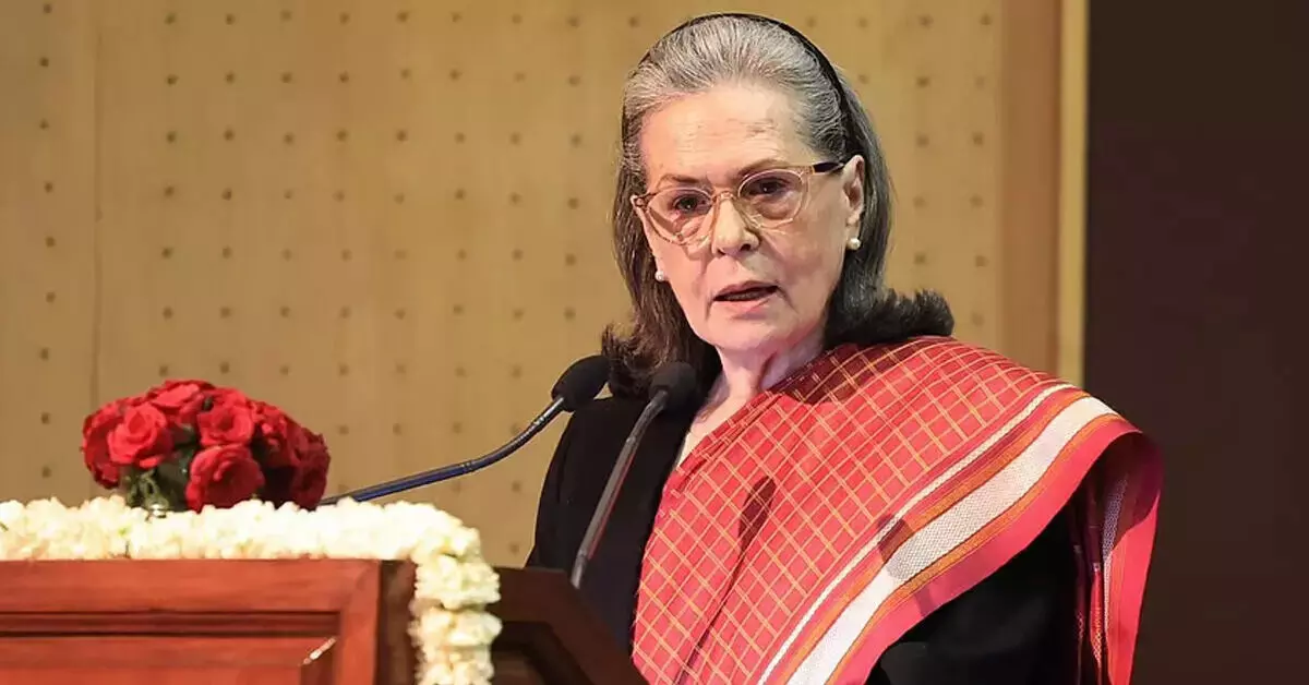 ಮಹಿಳಾ ಉದ್ಯೋಗಿಗಳ ವೇತನ ಏರಿಕೆಗೆ ಸೋನಿಯಾ ಗಾಂಧಿ ಆಗ್ರಹ ಮಹಿಳಾ ಉದ್ಯೋಗಿಗಳ ವೇತನ ಏರಿಕೆಗೆ ಸೋನಿಯಾ ಗಾಂಧಿ ಆಗ್ರಹ