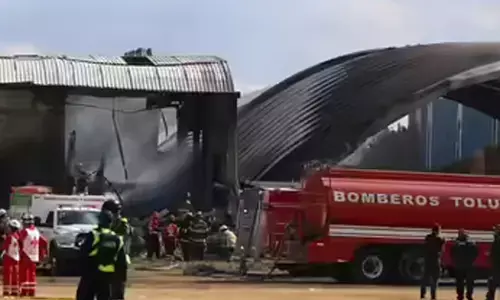 ಮೆಕ್ಸಿಕೋ | ತುರ್ತು ಲ್ಯಾಂಡಿಂಗ್ ವೇಳೆ ಮೇಲ್ಚಾವಣಿಗೆ ಅಪ್ಪಳಿಸಿದ ವಿಮಾನ : 7 ಮಂದಿ ಮೃತ್ಯು