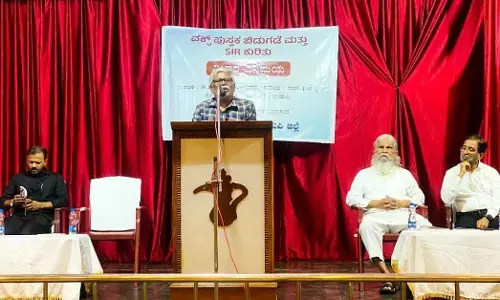 ಮತದಾರರ ಪಟ್ಟಿ ಪರಿಷ್ಕರಣೆ ಸಂವಿಧಾನ ವಿರೋಧಿ ನಡೆ: ಶಿವಸುಂದರ್