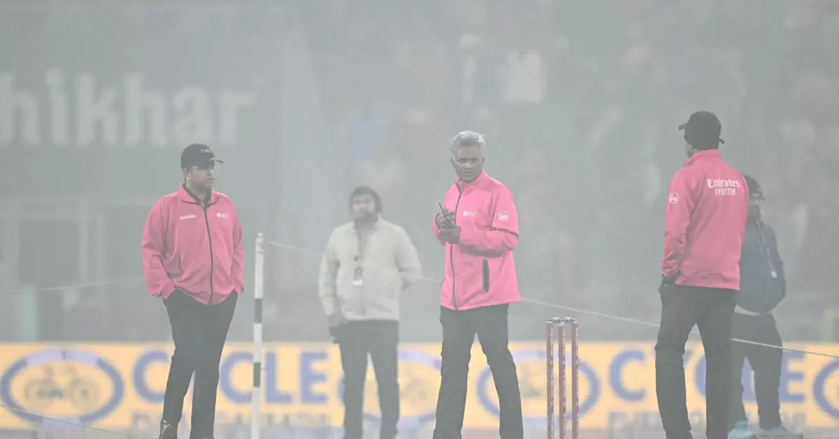 Ind Vs SA T20 | ದಟ್ಟ ಮಂಜಿನಿಂದ ಲಕ್ನೋದಲ್ಲಿ ನಾಲ್ಕನೇ ಟಿ20 ರದ್ದು Ind Vs SA T20 | ದಟ್ಟ ಮಂಜಿನಿಂದ ಲಕ್ನೋದಲ್ಲಿ ನಾಲ್ಕನೇ ಟಿ20 ರದ್ದು