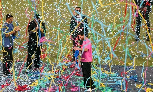 GOAT TOUR | ಮೆಸ್ಸಿ ಭಾರತ ಭೇಟಿ; ಚಿತ್ರಗಳಲ್ಲಿ ನೋಡಿ