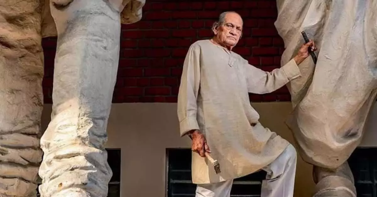 ಏಕತಾ ಪ್ರತಿಮೆ ವಿನ್ಯಾಸಕ, ಪ್ರಸಿದ್ಧ ಶಿಲ್ಪಿ ರಾಮ್ ಸುತಾರ್ ನಿಧನ ಏಕತಾ ಪ್ರತಿಮೆ ವಿನ್ಯಾಸಕ, ಪ್ರಸಿದ್ಧ ಶಿಲ್ಪಿ ರಾಮ್ ಸುತಾರ್ ನಿಧನ