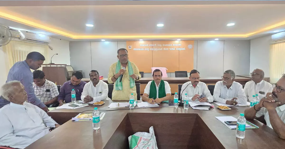 ಚಿತ್ತಾಪುರ | ನಾಲವಾರದಲ್ಲಿ ಹತ್ತಿ ಖರೀದಿ ಕೇಂದ್ರ ಸ್ಥಾಪಿಸಬೇಕು: ವೀರಣ್ಣಗೌಡ ಪರಸರೆಡ್ಡಿ ಚಿತ್ತಾಪುರ | ನಾಲವಾರದಲ್ಲಿ ಹತ್ತಿ ಖರೀದಿ ಕೇಂದ್ರ ಸ್ಥಾಪಿಸಬೇಕು: ವೀರಣ್ಣಗೌಡ ಪರಸರೆಡ್ಡಿ