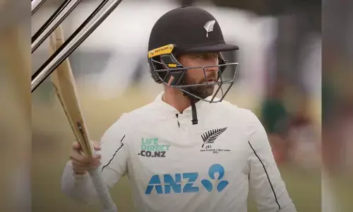 ಒಂದೇ ಟೆಸ್ಟ್ ನಲ್ಲಿ ದ್ವಿಶತಕ, ಶತಕ ಗಳಿಸಿದ ಕಿವೀಸ್ ನ ಮೊದಲ ಬ್ಯಾಟರ್ ಡೆವೊನ್ ಕಾನ್ವೆ